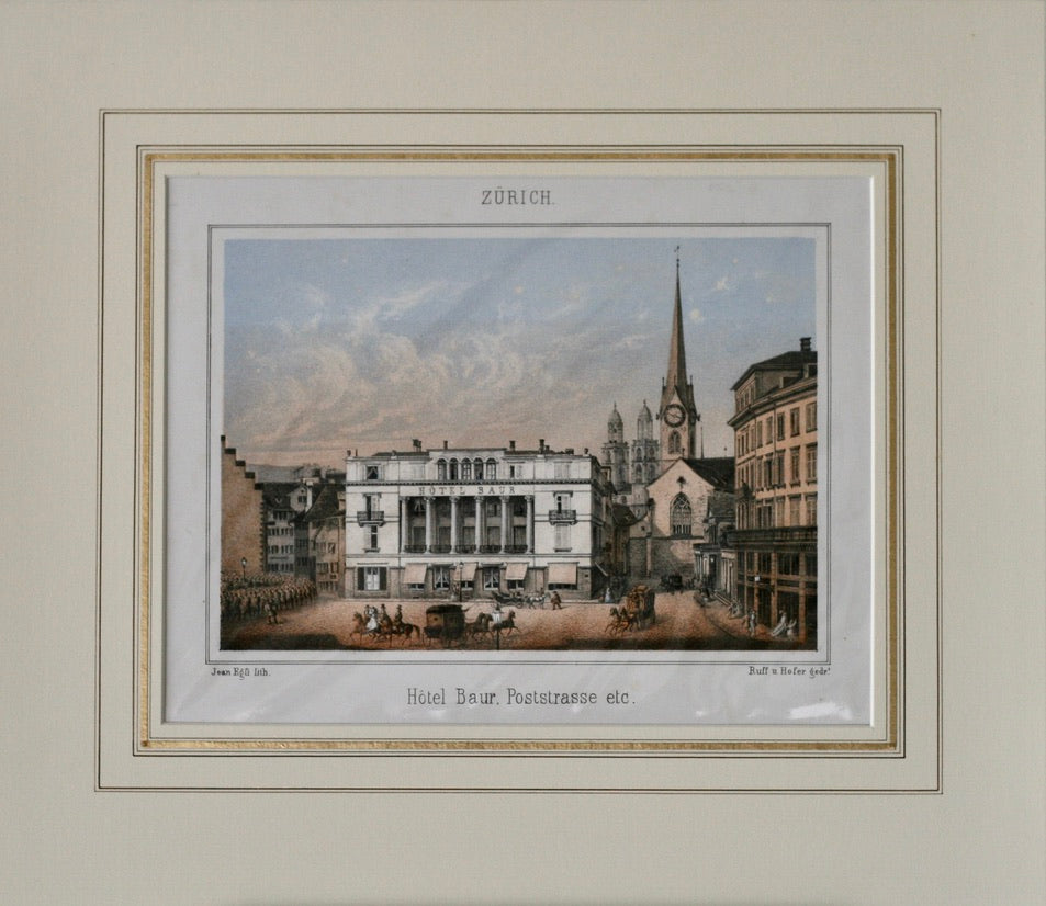 Zurich - Paradeplatz, Hotel Savoy