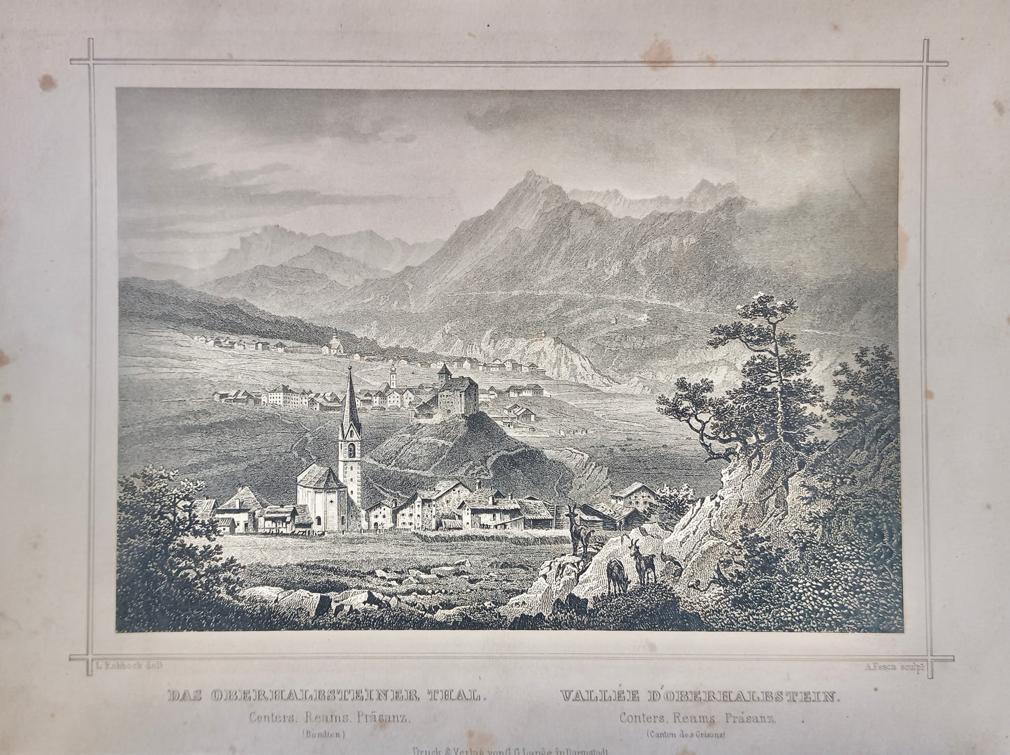 The Oberhalbsteiner Thal (Savognin)