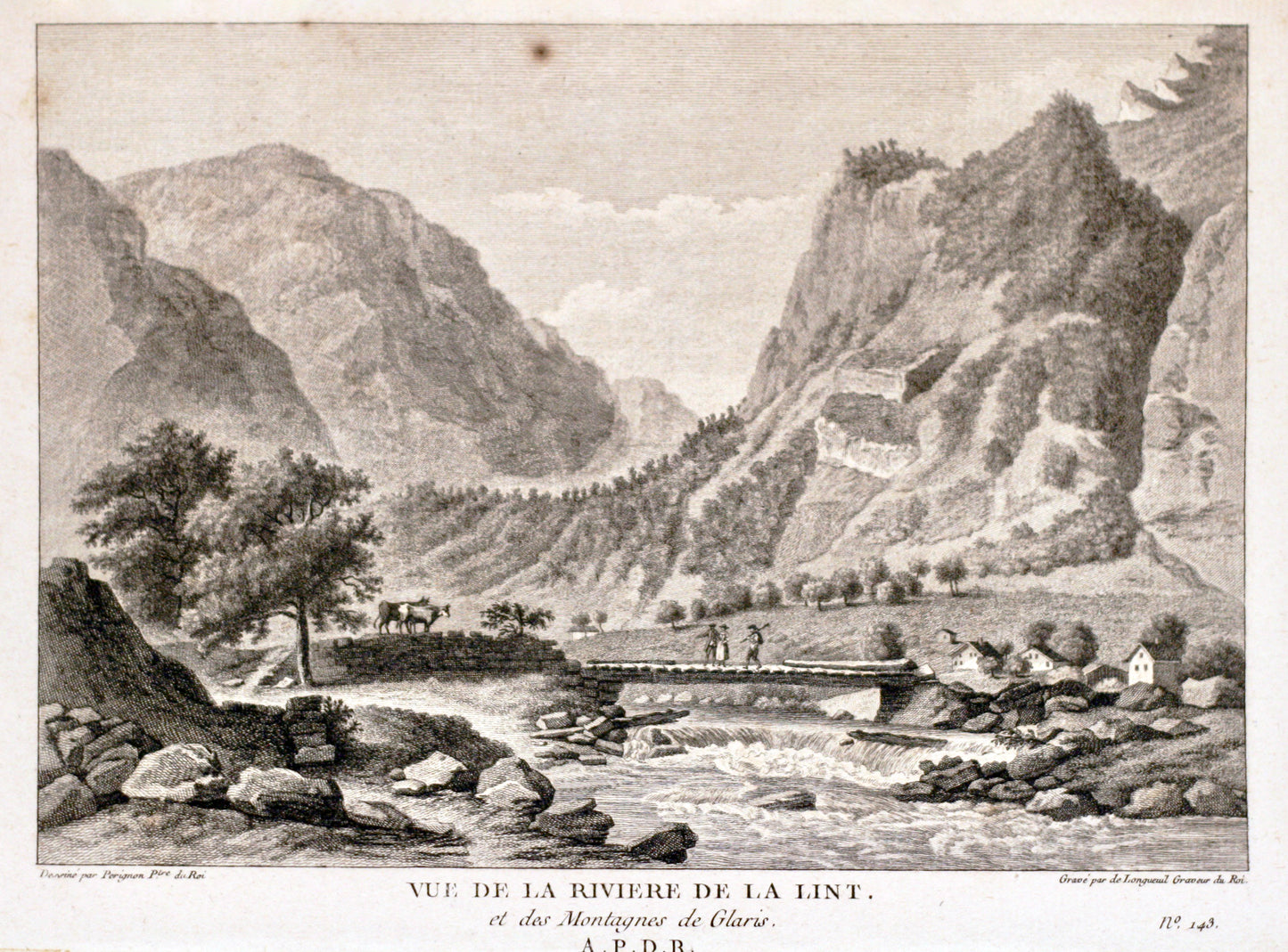 Vue de la Riviere de la Lint