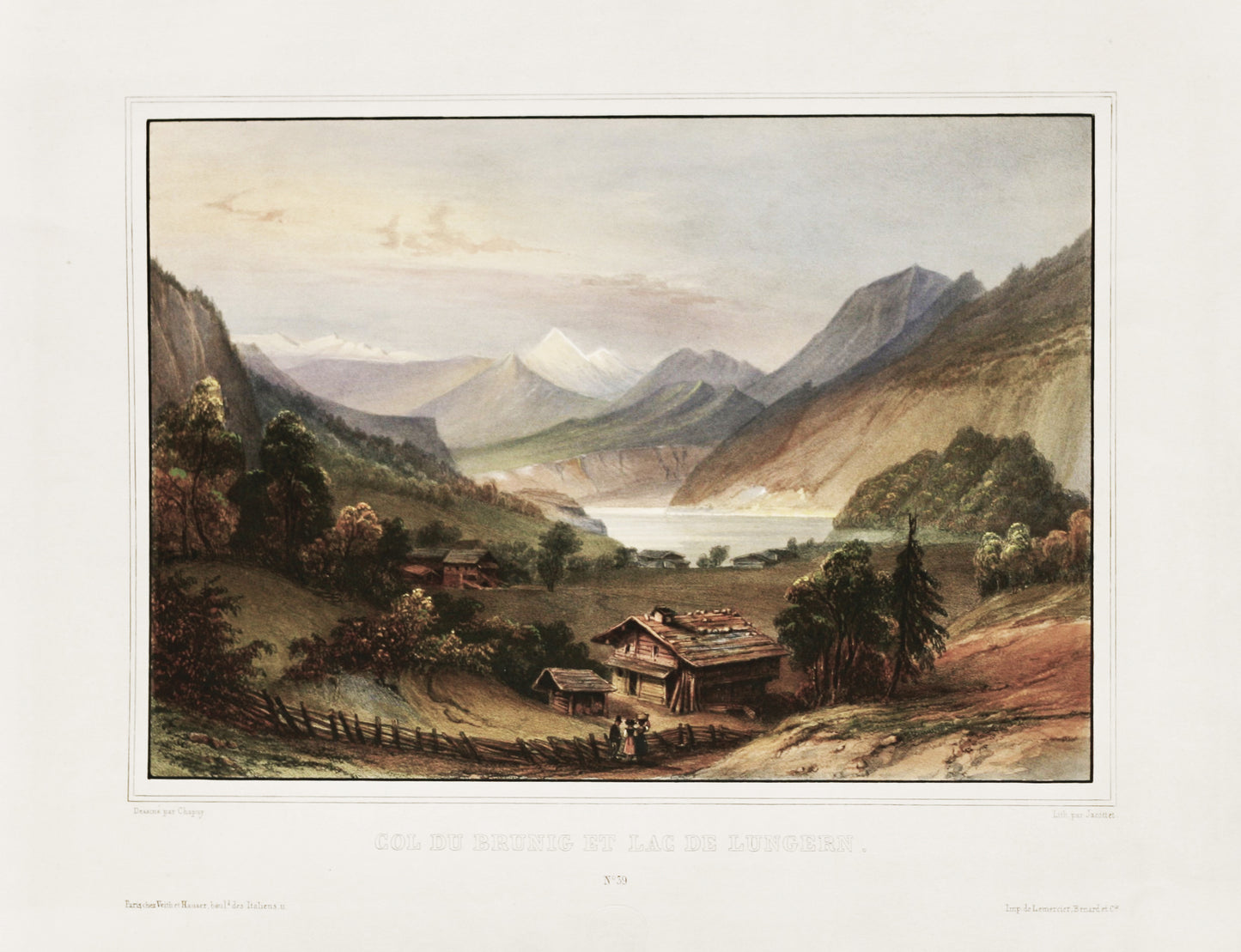 Col Du Brunig Et Lac De Lungern