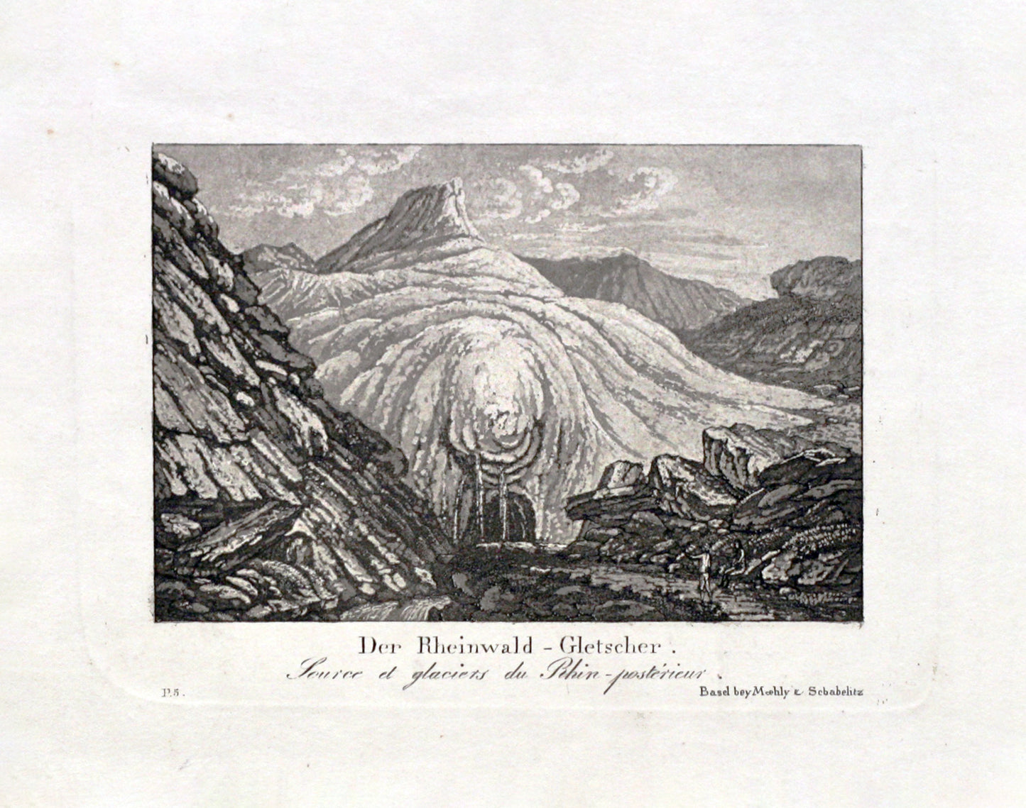 Der Rheinwald-Gletscher