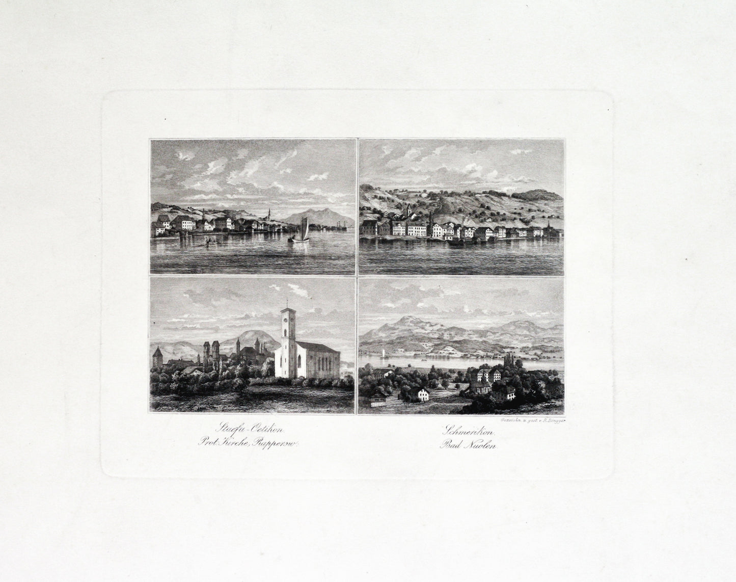 Staefa-Uetikon, Rapperswil, Schmerikon, Nuolen