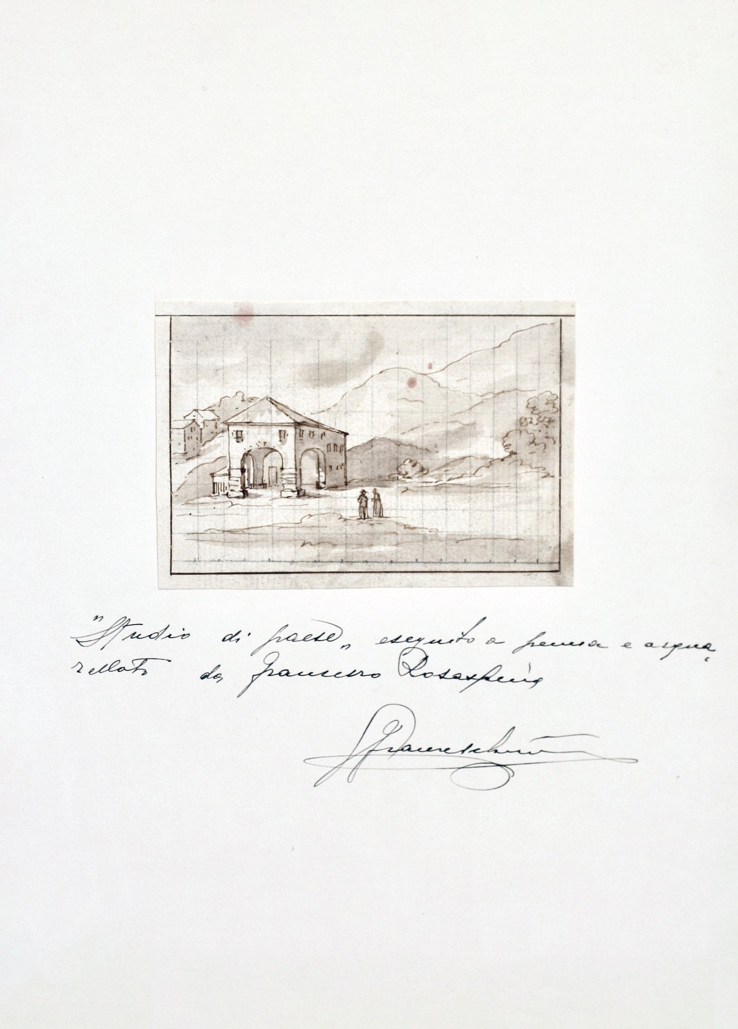 Francesco Rosaspina - Landscape Study