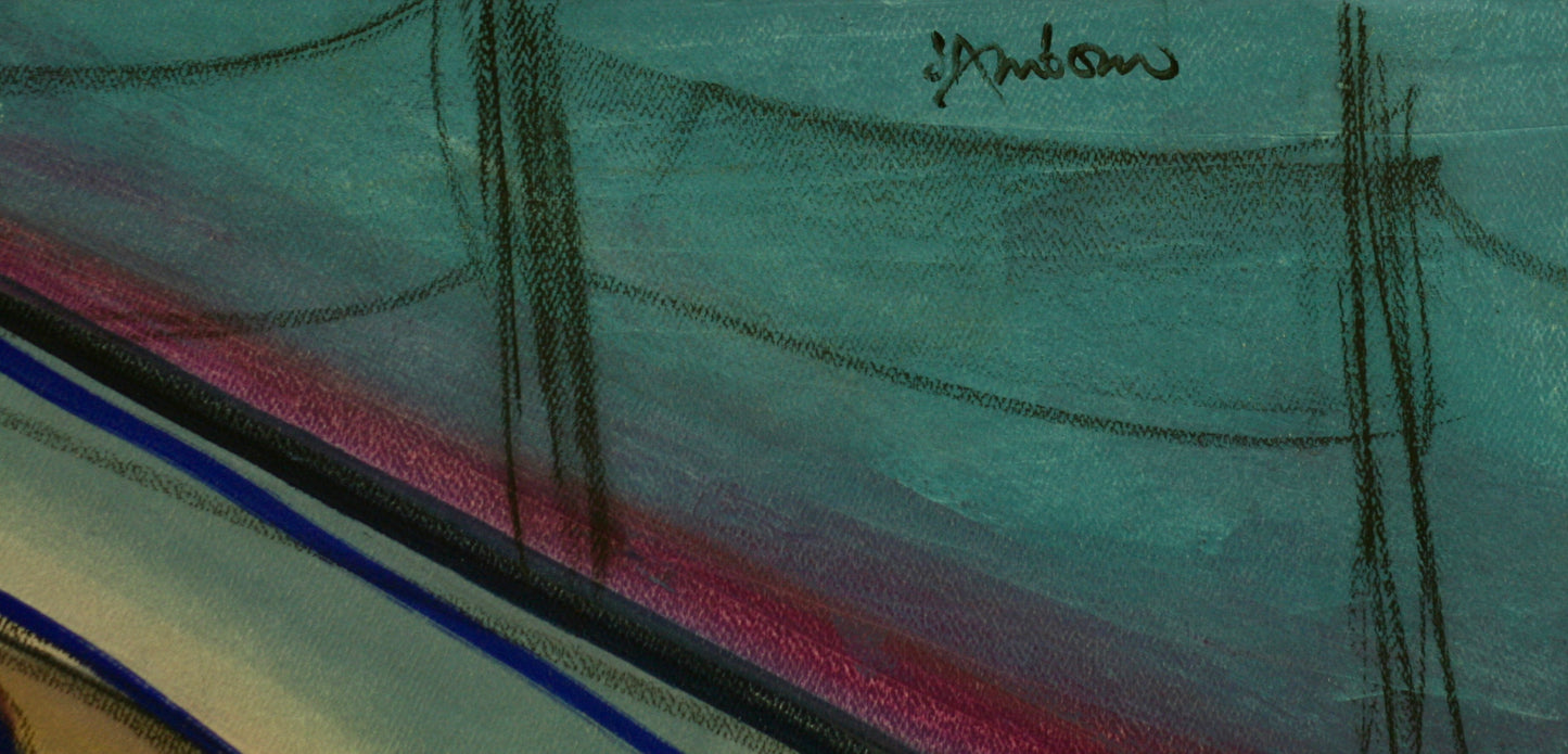 Charles Sambono - The lady in blue