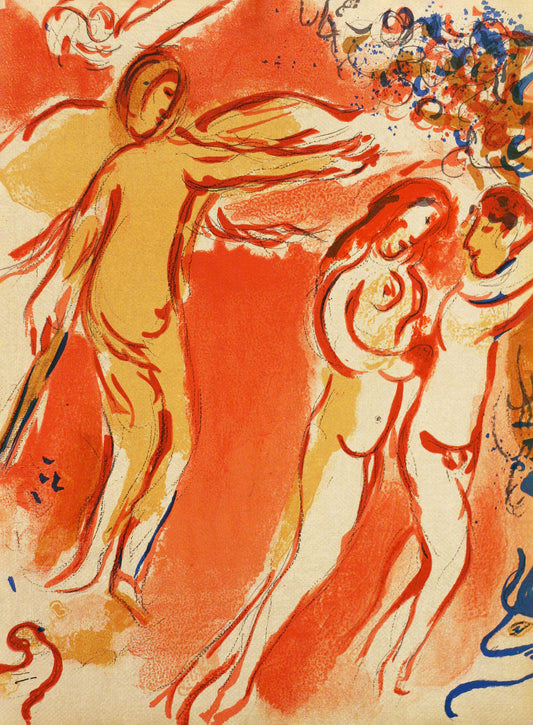 Marc Chagall  Farblithographie