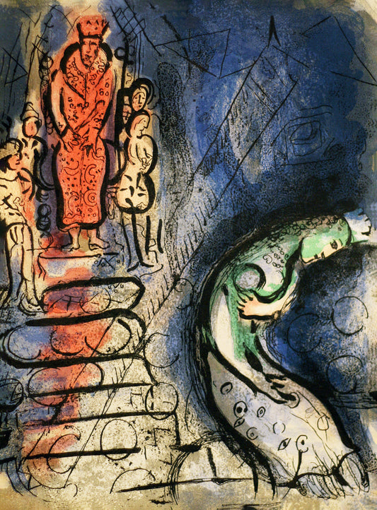 Marc Chagall Farblithographie