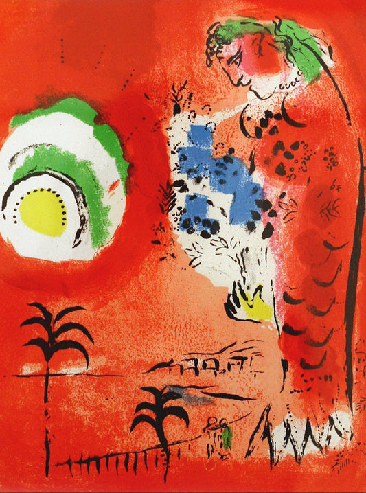  Marc Chagall  Farblithographie