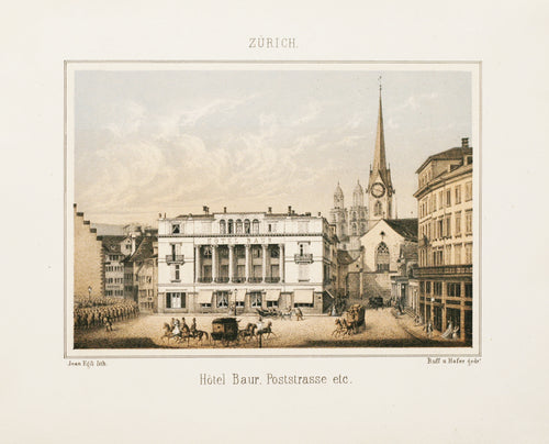 Zürich -  Paradeplatz, Hotel Savoy