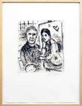 Marc Chagall - Le peintre au Chevalet