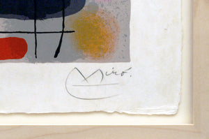 Joan Miró - Die Eidechse mit den Goldfedern
