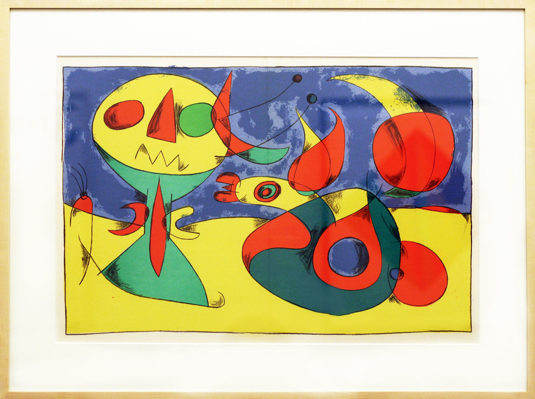 Lithographie, Joan Miro