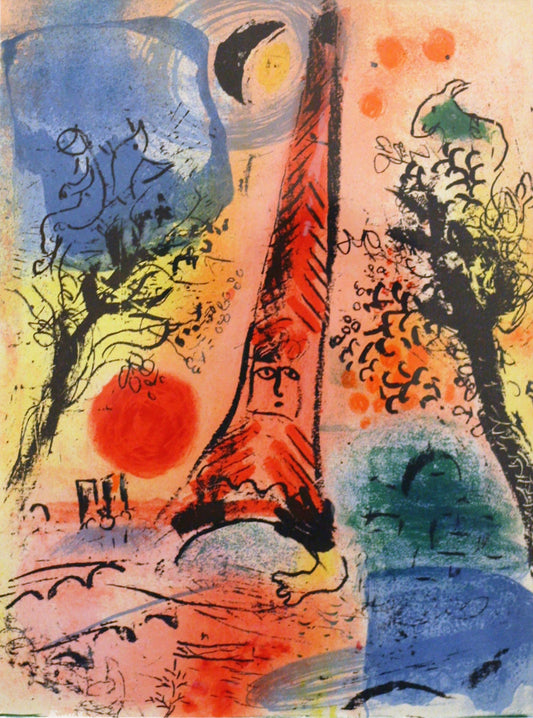 Marc Chagall - Vision de Paris