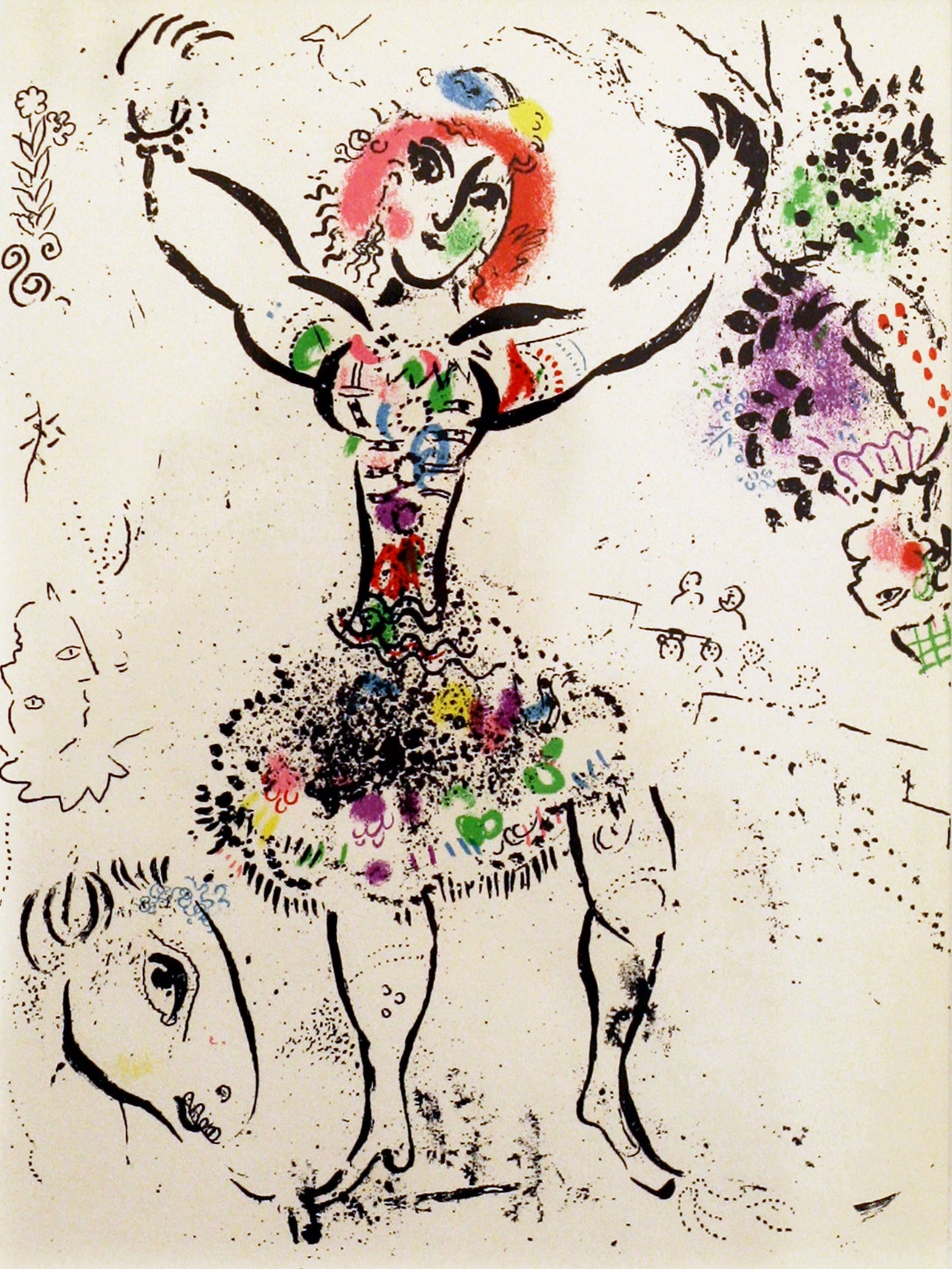 Marc Chagall - La Jongleuse