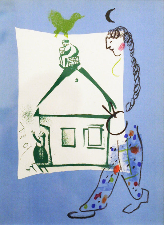 Marc Chagall - Das Haus in meinem Dorf
