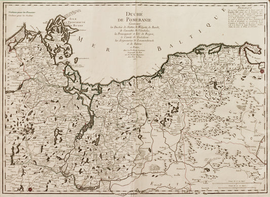 Duché de Pomeranie (Duchy of Pomerania, Germany)