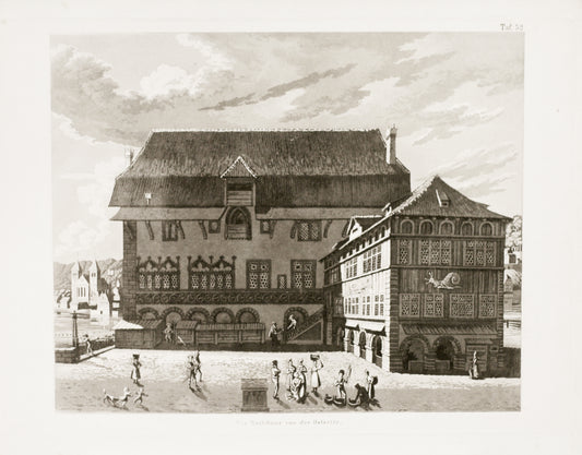 The town hall from the east side (Zurich)