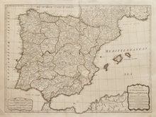 A new Map of the Kingdoms of Spain and Portugal (Spanien, Portugal)