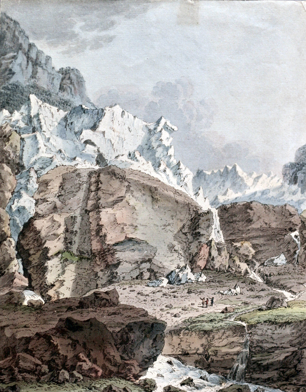 Une Partie des Glacieres du Grindelwald