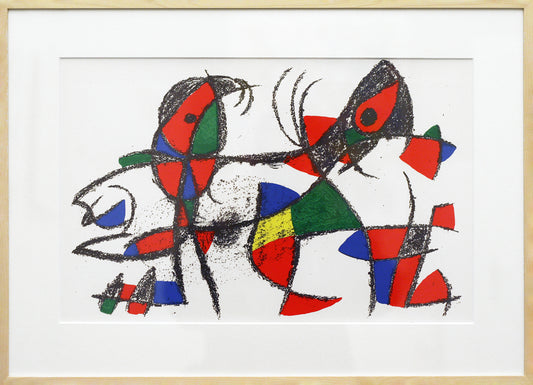Joan Miró  Farblithographie