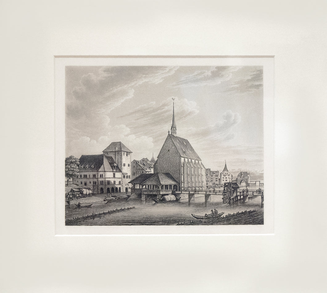 Wasserkirche - Historische Ansicht
