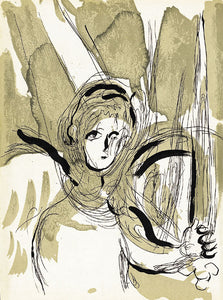 Marc Chagall - L'ange à l'épée