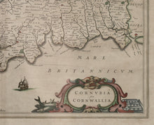 Cornwall Grossbritannien Kupferstich