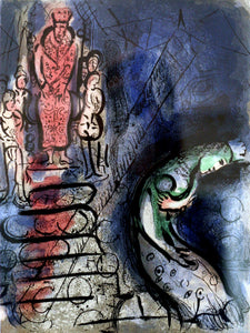 Marc Chagall - Assuérus chasse Vasthi