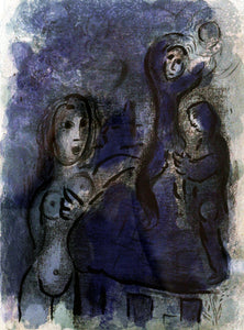 Marc Chagall - Rahab et les espions de Jéricho