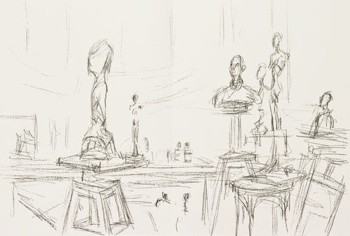 Alberto Giacometti - Original Lithographie