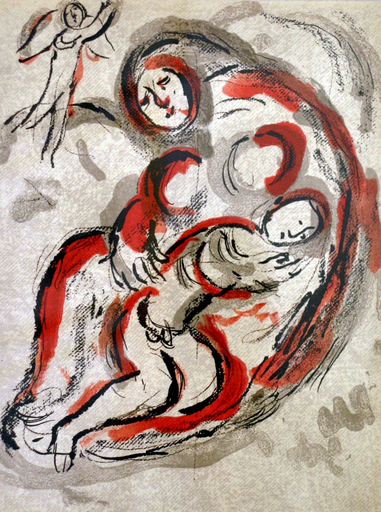 Marc Chagall - Agar dans le Désert