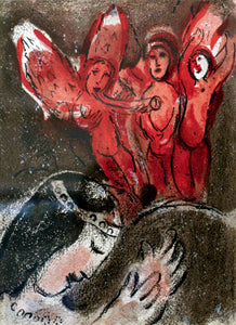 Marc Chagall - Sara et les Anges